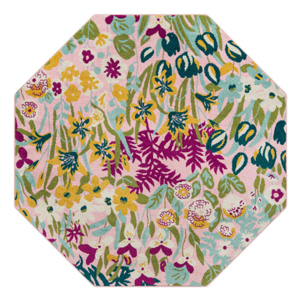 Unique Loom Holle Floral Area Rug Wayfair